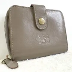 IL BISONTE イルビゾンテ 折り財布 金ボタン