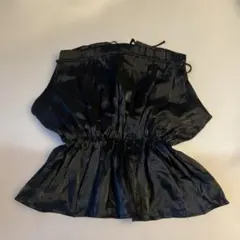 GRL ブラックノースリーブ チュニック Mサイズ