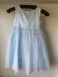 プリンセス マザーウェイズ 子供用水色 ドレス 110cm