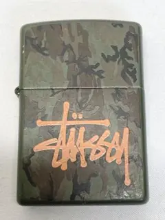 レア　新品未使用Stussy×HONEYEE.COM ZIPPO Auth Vintage ZIPPO Limited Model STUSSY Logo Lighter