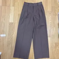 GU ブラウン スラックス Mサイズ