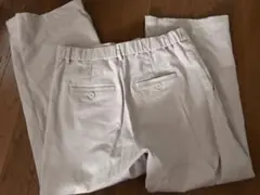 ユニクロ　ワイドパンツ　パンツ　チノ