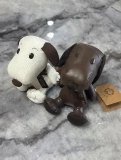 湯布院限定　スヌーピー ぬいぐるみ2体セット