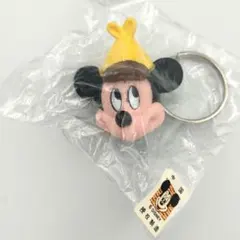 レトロ　探偵　ミッキーマウス　キーホルダー ヴィンテージ