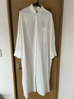 BEAUTY&YOUTH ホワイト シャツワンピース