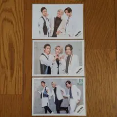 Snow Man  混合公式写真3枚セット 岩本照 ラウール 目黒蓮