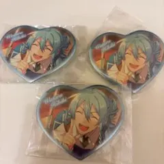 日々樹渉 ハート缶バッジ