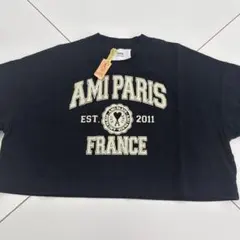 白洋舎クリーニング済み　アミパリス クロップドTシャツのサムネイル