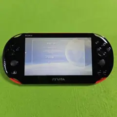 SONY PSVITA PCH-2000 ブラック/レッド　ジャンク品
