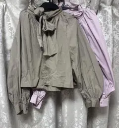 ボウタイブラウス シャツ