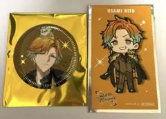 にじさんじ Oriens 宇佐美リト HUB 缶バッジ カード