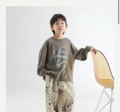 レオパードワイドパンツ