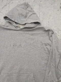 Champion パーカー XL ダメージ フェード グレー