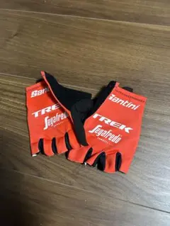 TREK Santini Segafredo フィンガーレスグローブ 赤Sサイズのサムネイル