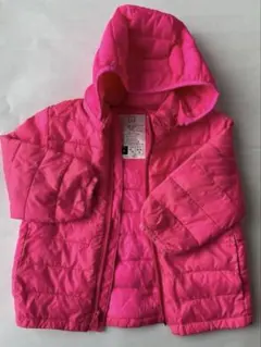 GAP フード取り外し可能　中綿ジャケット　90cm