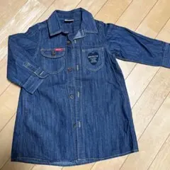 BREEZE デニムシャツワンピース