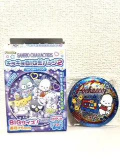 キラキラBIG缶バッジ ポチャッコ