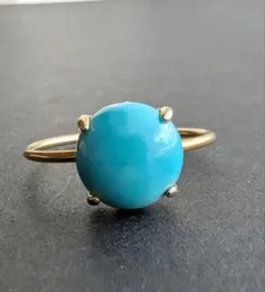 トリプルターコイズリング/ohsisハンドメイド〜新品同様 - メルカリ