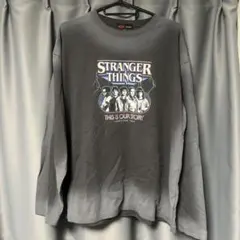 新品 STRANGER THINGS×ニコアンド】コラボ 缶バッチ付きパーカー