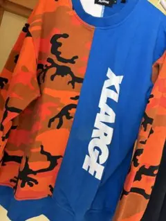 【レア】XLARGE 迷彩スウェット M 古着
