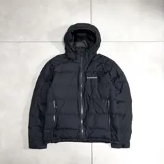 美品＊モンベル　パーマフロスト ライトダウンパーカ　ブラック　M　ゴアテックス