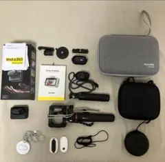 Insta360 GO 3S 128GB容量 - 4K　ブラック　アクセサリ多数