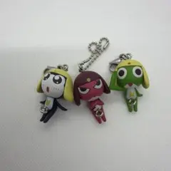 ケロロ軍曹 つまんでつなげてマスコットであります　ケロロ　タママ　ギロロ