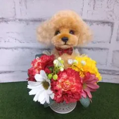 羊毛フェルト　トイプードル　母の日　もも様専用