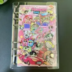 パワパフ シャカシャカシール帳 バインダー リフィル付き A6