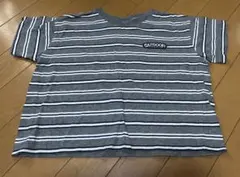 outdoor半袖Tシャツ 120cm 美品 ワイドTシャツ オーバーシャツのサムネイル