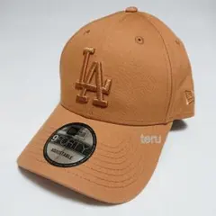 ニューエラ 正規品 LA ドジャース アンバー ブラウン 茶色 帽子 キャップ