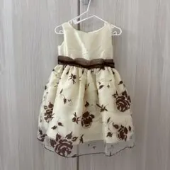 キャサリンコテージ　クリーム色の花柄ドレス