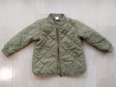 H&M　ブルゾン　キルティングコート