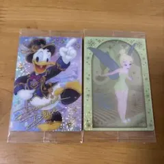 ディズニーキャラクターズウエハース ドナルド ティンカー・ベル