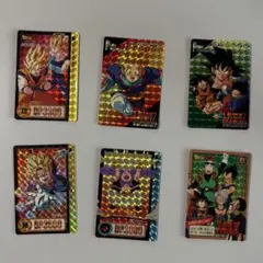 ドラゴンボールZ カードダス 6枚セット