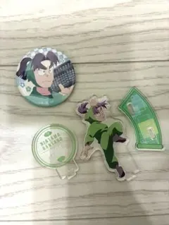 潮江文次郎 アクリルスタンド 缶バッジ