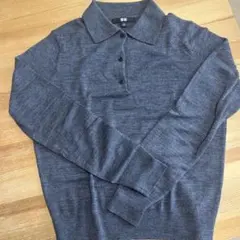 ユニクロ　UNIQLO メリノポロセーター