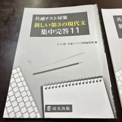 共通テスト対策 新しい第3の現代文 集中完成11