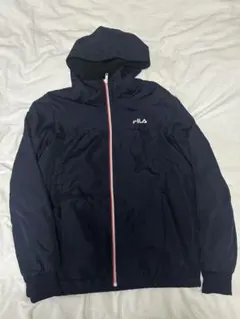 FILA フード付きジャケット ネイビー