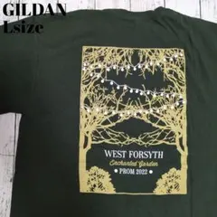 アメリカ古着　ギルダン　アメカジ　デザイン　良プリント　良色　Tシャツ