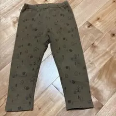 カーキ 家柄デザイン パンツ 90cm