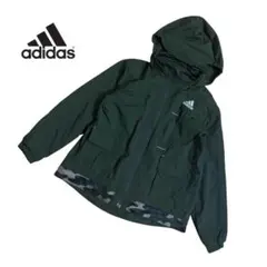 B433○adidas アディダス キッズ マウンテンパーカー ジャケット 迷彩