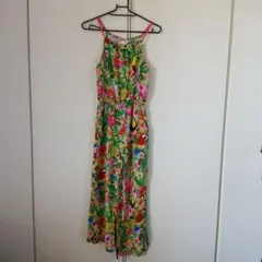 EMMA JAYNF フラワー柄オールインワン M