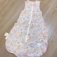 コットン花柄ベビースリーパー M