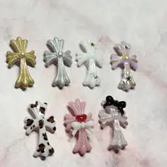 デコパーツ クロスパーツ ネイルパーツ 3D 十字架
