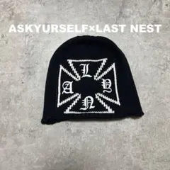 ASK YOURSELF アスクユアセルフクロスビーニー 帽子キャップ - メルカリ
