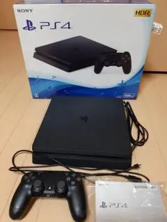 【完動品】PS4 Slim CUH-2200A 500GB 本体セット 付属品完