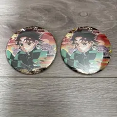 鬼滅の刃 原作　コレクション缶バッジ 竈門炭治郎　2点