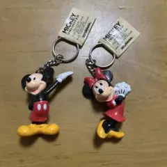 ミッキー・ミニー キーホルダーセット