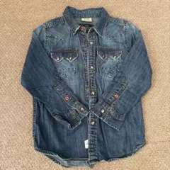 ZARA BOYS デニム長袖シャツ 6サイズ